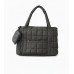 Quilted Tote Handbag with Detachable Pouch, Lightweight Large Capacity Shoulder Bag for Women – Stylish Work, Travel & Everyday Use 